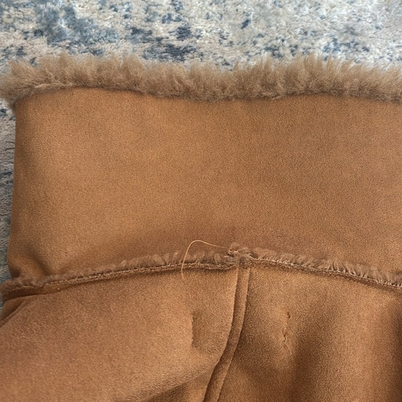 Miu Miu Tan Shearling Jacket - Picture 8 of 9